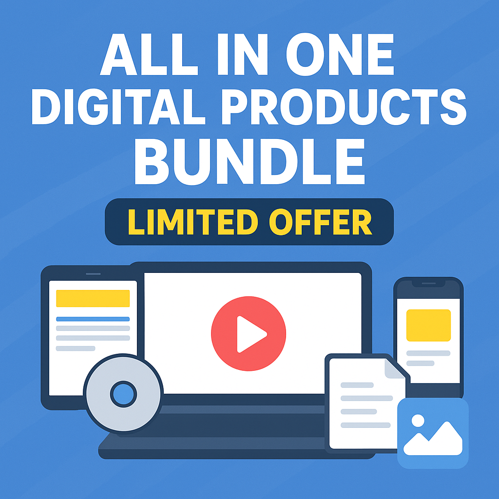 All In One Digital Products Bundle